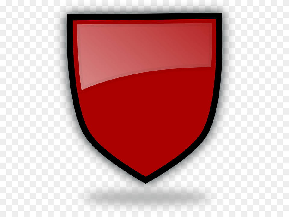 Shield Protection Red Firewall Antivirus Armor Emblem Free Png