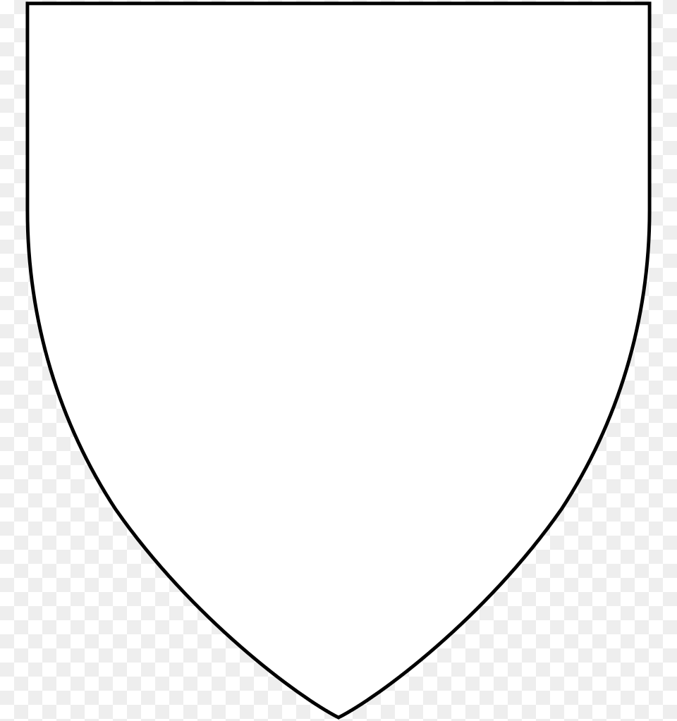Shield Shape Heraldic Shield Outlines, Armor Free Png