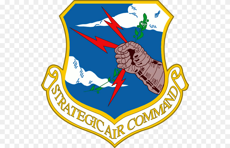 Shield Strategic Air Command, Logo, Person, Emblem, Symbol Free Png Download
