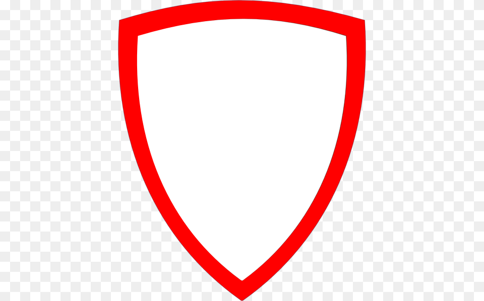 Shield Wht W Red Border Clip Art, Armor, Bow, Weapon Png Image