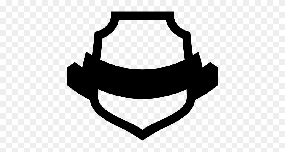 Shield With Banner, Clothing, Hat, Bow, Weapon Free Png