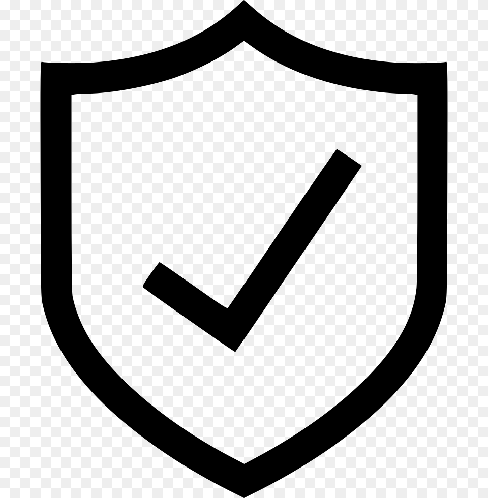Shield With Check Mark, Armor Png Image
