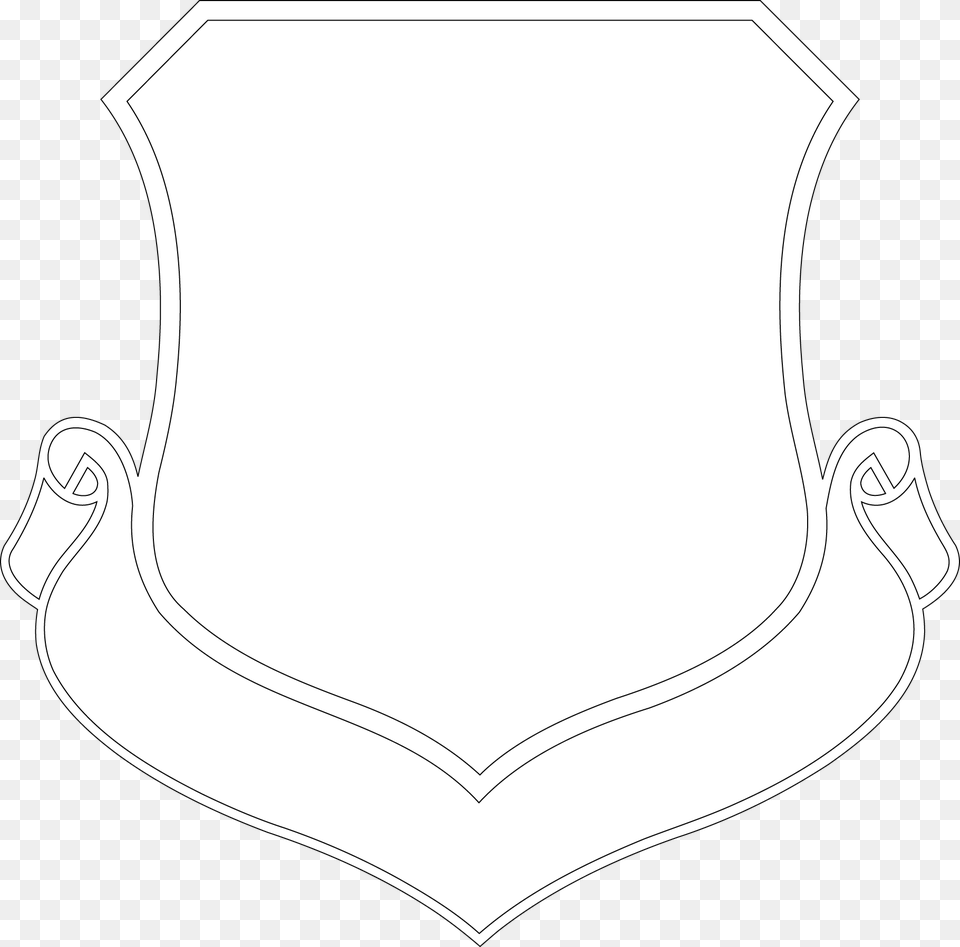 Shield With Scroll Bird, Armor Png