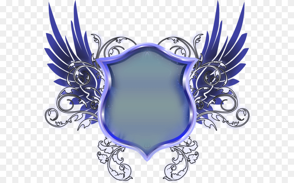 Shield With Wings, Emblem, Symbol Free Png Download