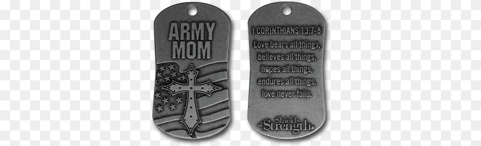 Shields Of Stren Military Dog Tags Quotes, Symbol, Logo, Cross, Gravestone Png Image