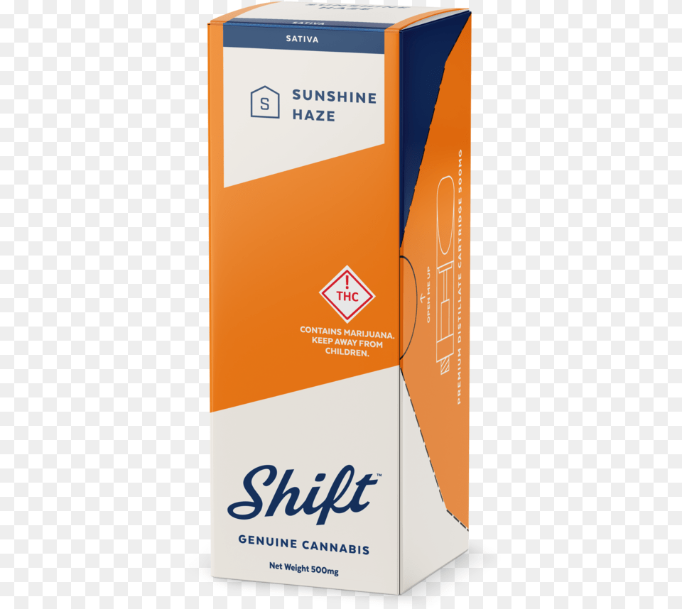 Shift Box Sunshinehaze Transparent Shift Cartridge Island Sweet Skunk, Bottle, Mailbox, Cardboard, Carton Free Png