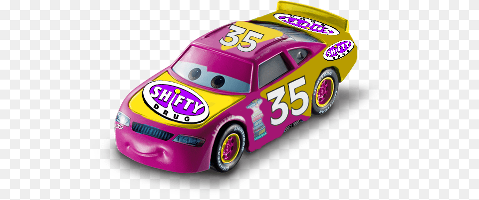 Shifty Drug Racer 2010 Kevin Racingtire Cars 3 Cal Weathers, Car, Vehicle, Transportation, Wheel Free Transparent Png