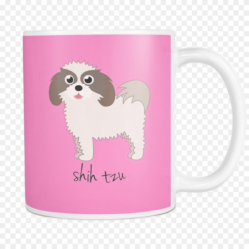 Shih Tzu Coffee Mug Mug, Cup, Beverage, Coffee Cup, Animal Free Png