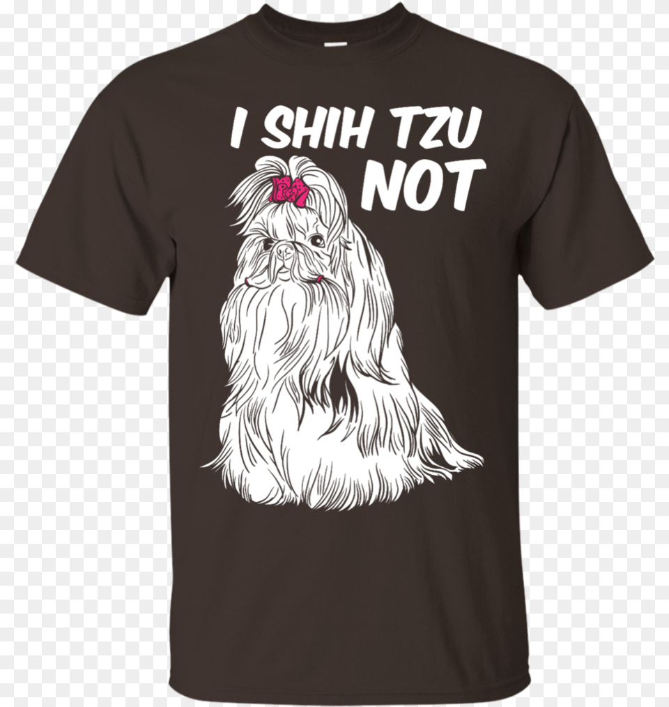 Shih Tzu T Shirt Shirt, Clothing, T-shirt, Animal, Canine Free Png Download