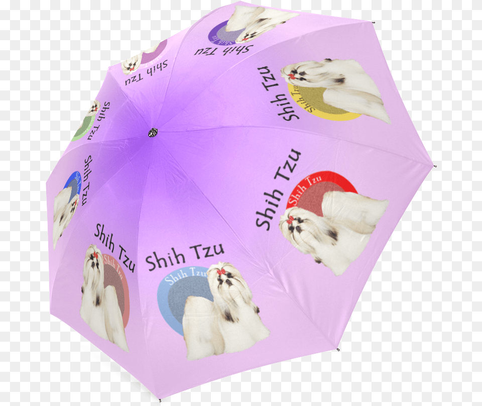 Shih Tzu Umbrella Foldable Umbrella Umbrella, Canopy, Animal, Canine, Dog Png Image