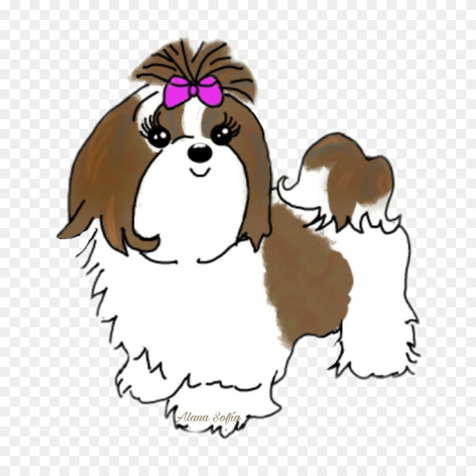 Shihtzu Dog Puppy Sticker Stickers, Animal, Pet, Mammal, Canine Free Transparent Png