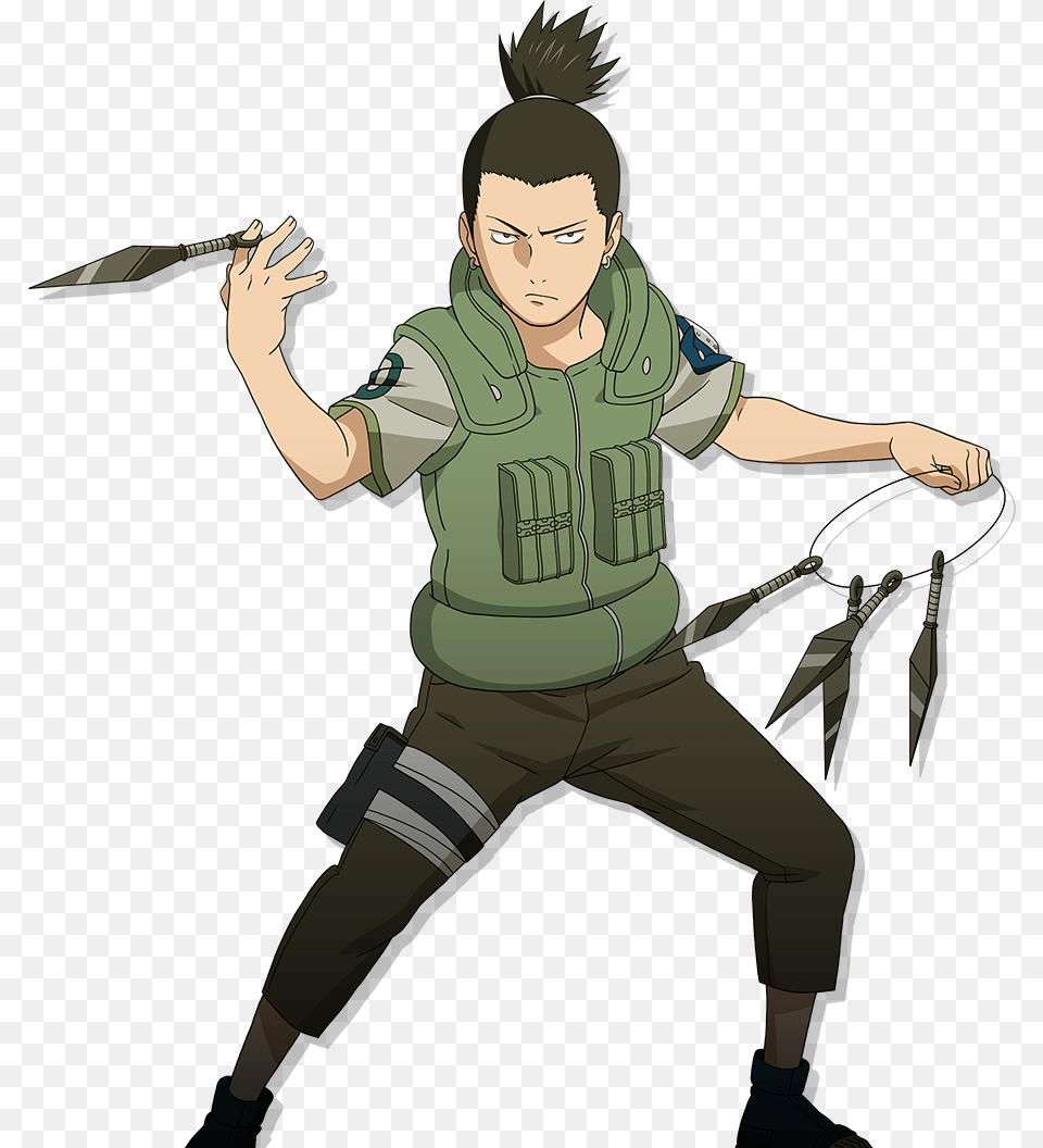 Shikamaru Nara In Naruto, Person, Face, Head Free Png Download