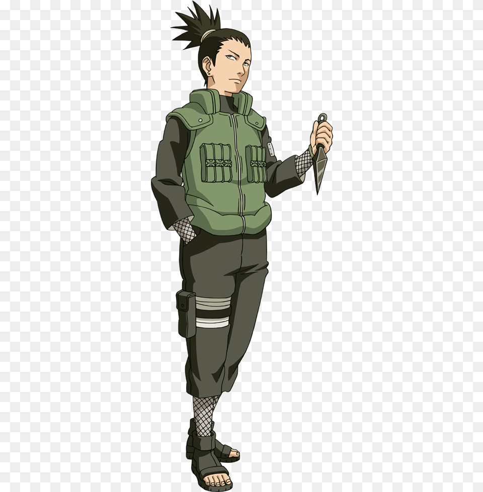 Shikamaru Nara Sticker, Person, Sleeve, Clothing, Long Sleeve Free Png