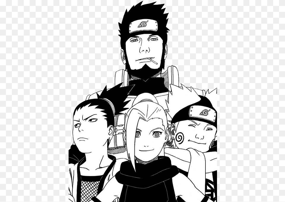 Shikamaru Naruto Team 10 Manga, Publication, Book, Comics, Person Free Png Download