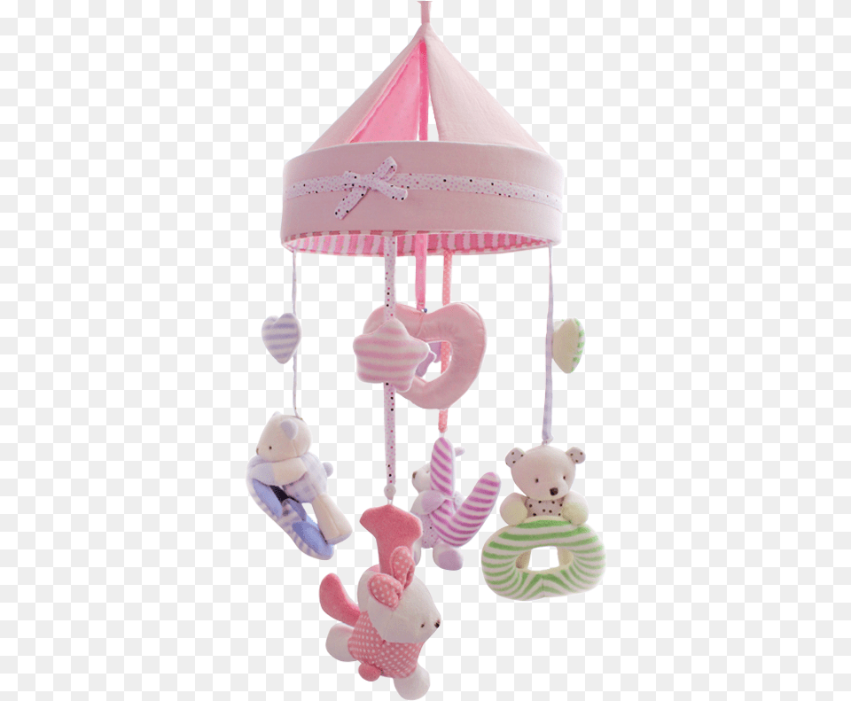 Shiloh Baby Toy Plush Bed Bell Music Rotating Bed Hanging Detskie Mobili, Teddy Bear Free Png Download
