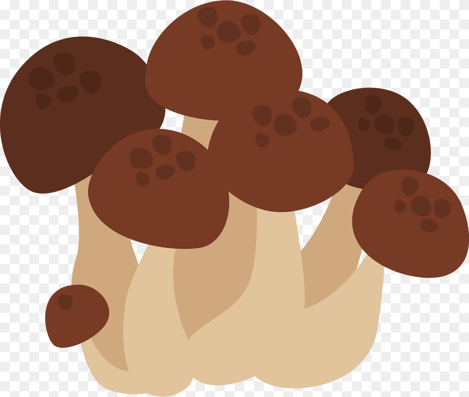 Shimeji Mushroom Food Clipart, Agaric, Fungus, Plant, Snowman Free Png Download