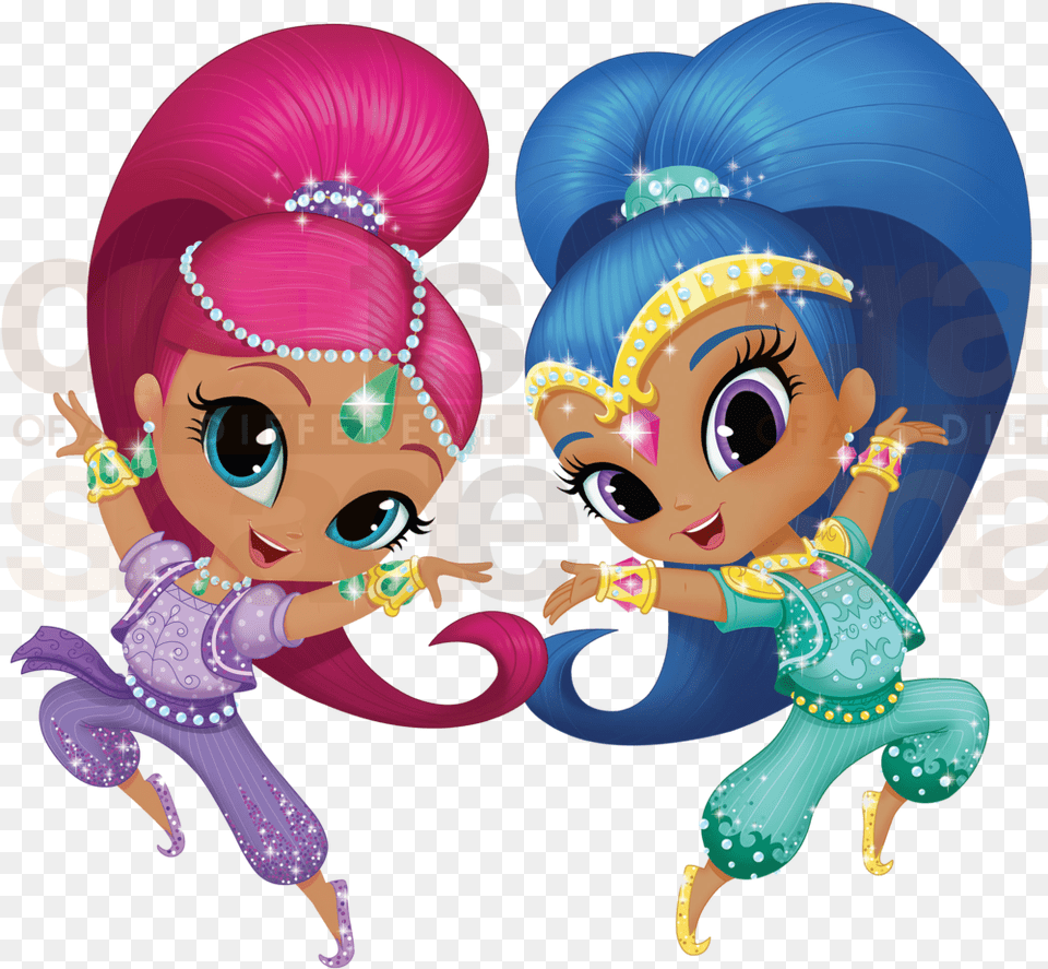 Shimmer And Shine Clip Art Shimmer And Shine, Baby, Person, Face, Head Png