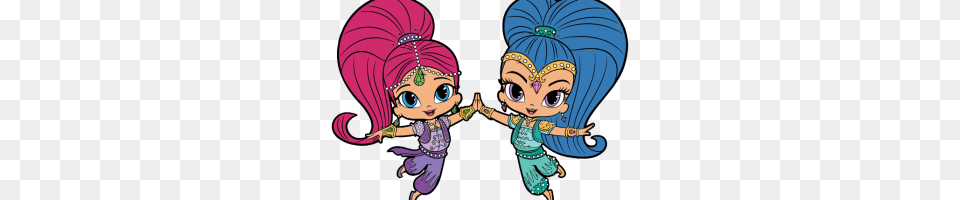 Shimmer And Shine Image, Book, Comics, Publication, Baby Free Png