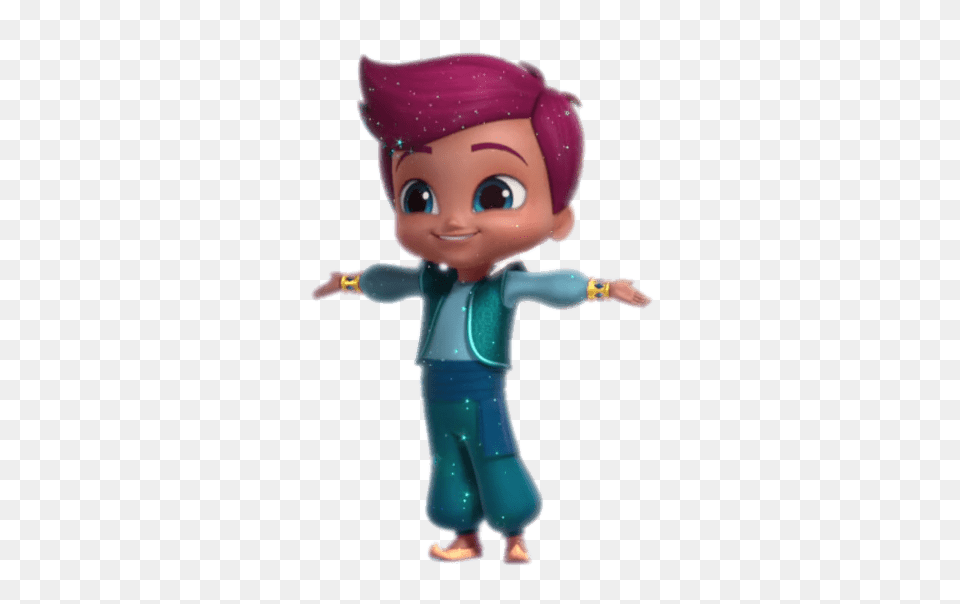 Shimmer And Shine Kaz, Figurine, Baby, Person, Doll Free Transparent Png