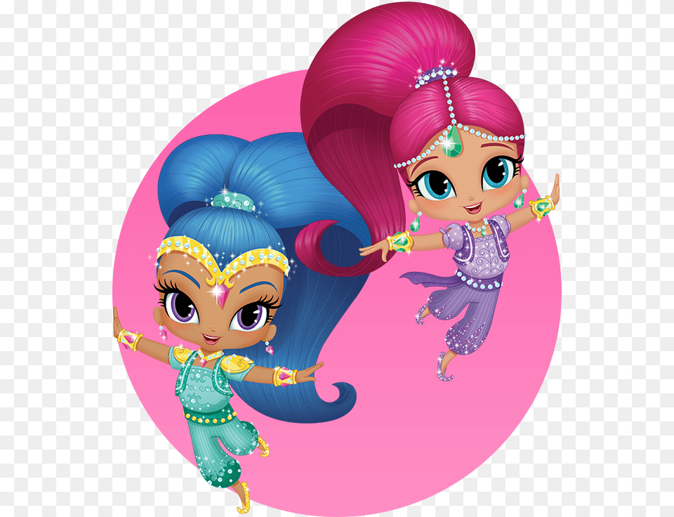 Shimmer And Shine Plate, Baby, Person, Face, Head Free Png
