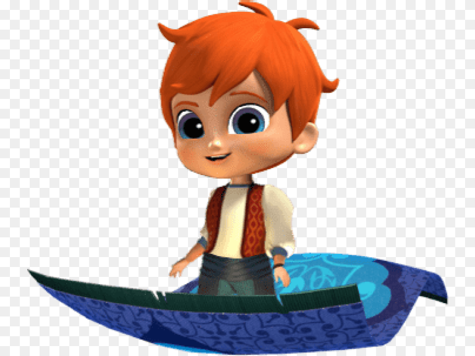 Shimmer And Shine Zac On Flying Carpet Zac From Shimmer And Shine, Baby, Person, Face, Head Png Image