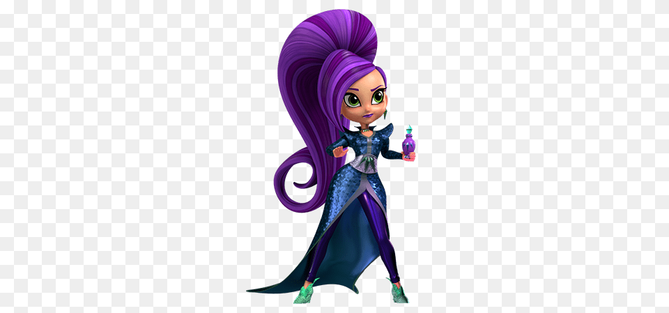 Shimmer And Shine Zeta The Sorceress, Purple, Book, Publication, Comics Free Png Download