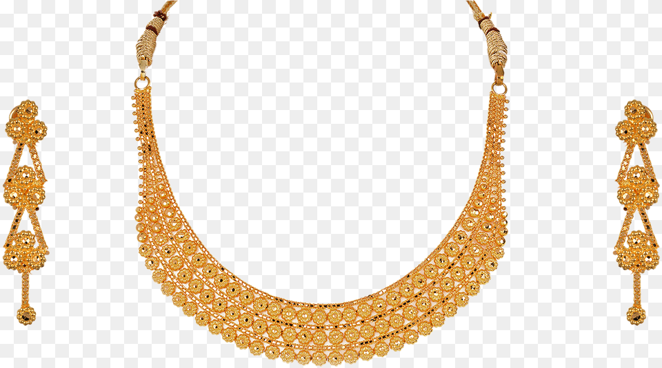 Shimmer In Gold And Be The Star On Your Wedding Day Gold Chain Designs For Girls, Accessories, Jewelry, Necklace, Earring Free Png