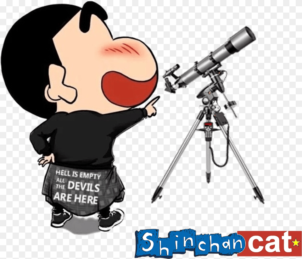Shin Chan Dp For Whatsapp Shin Chan Whatsapp Dp, Baby, Person, Tripod, Telescope Free Transparent Png