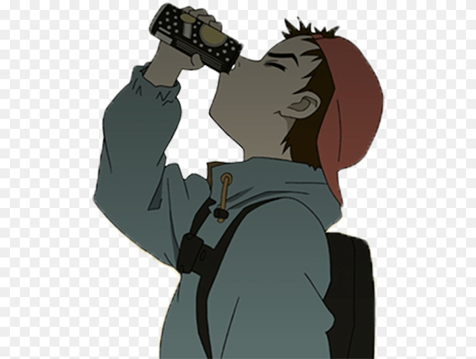 Shin Kvmi Fooly Cooly Flcl Naota Nandaba Phone Wallpaper Fooly Cooly, Photography, Adult, Male, Man Free Transparent Png