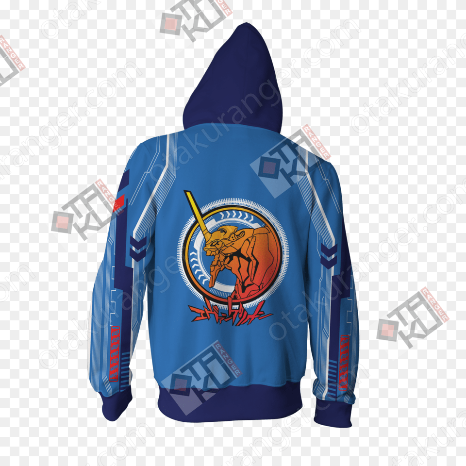 Shin Seiki Evangelion Ikari Shinji New Zip Up Hoodie Evangelion Eva 01 Hoodie, Clothing, Coat, Jacket, Knitwear Png