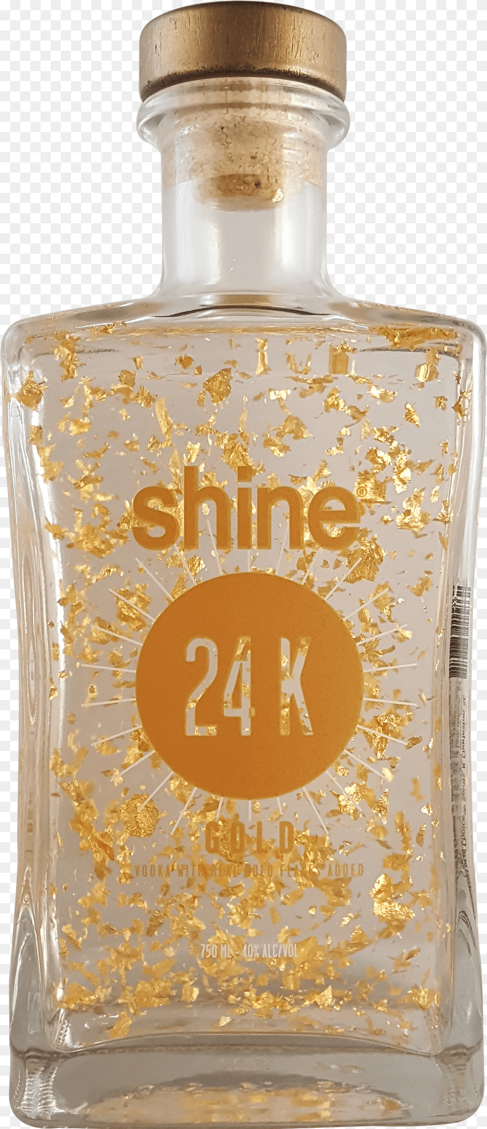 Shine 24k Vodka Local Choice Spirits Glass Bottle Free Png