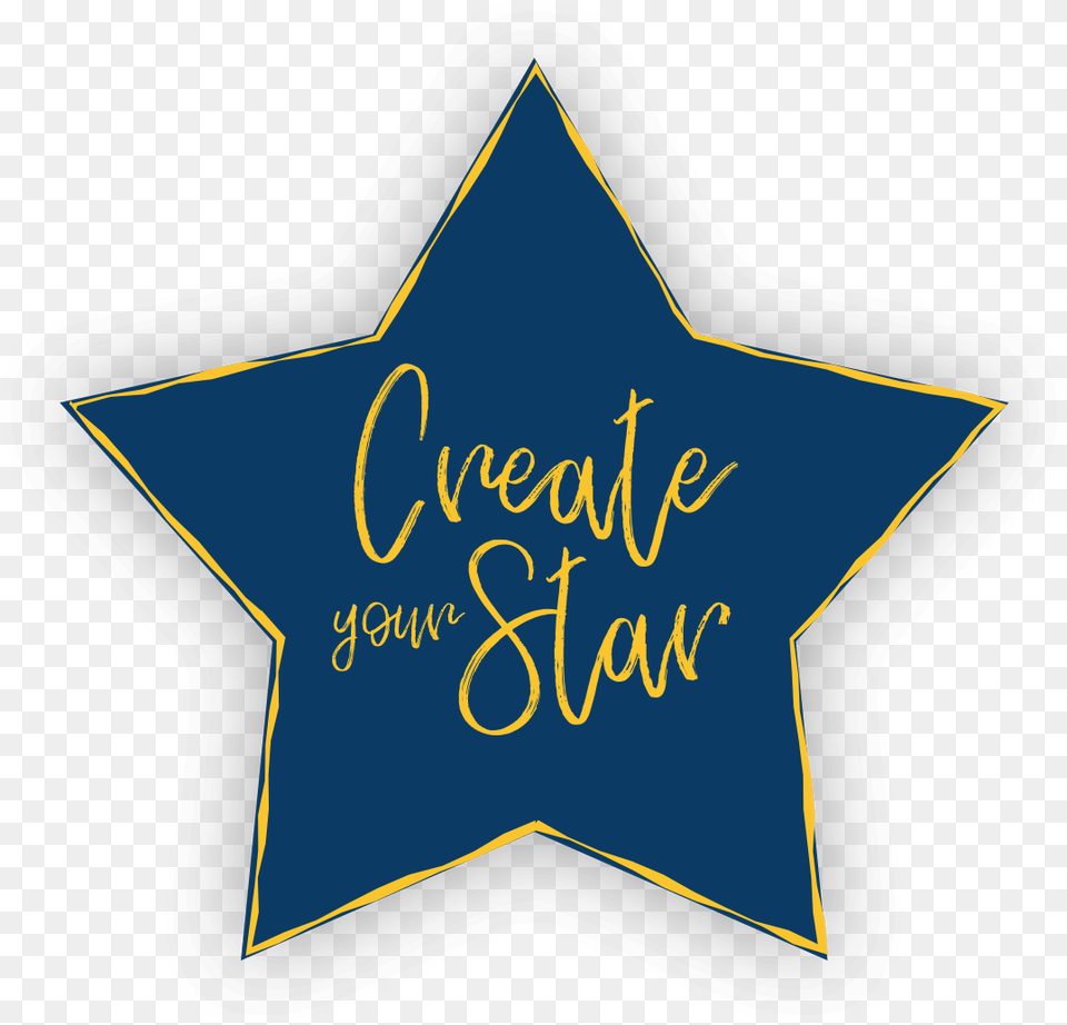 Shine A Star Bone Cancer Research Trust Calligraphy, Star Symbol, Symbol Png Image