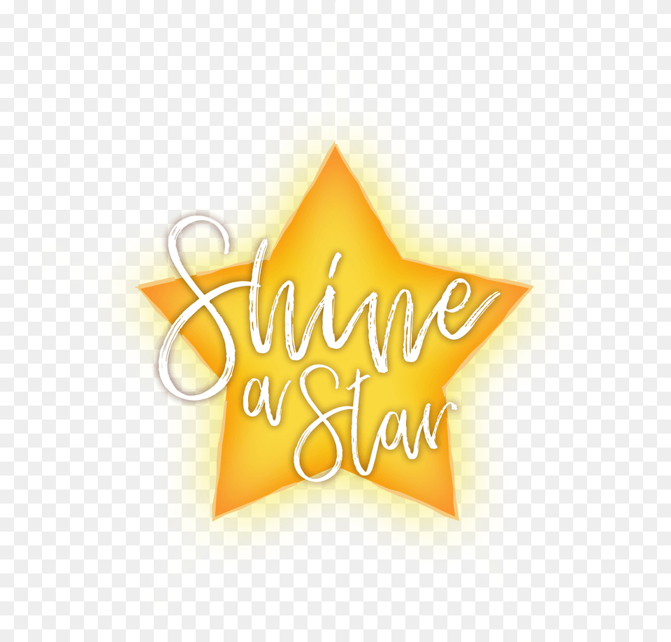 Shine A Star Bone Cancer Research Trust Calligraphy, Symbol, Star Symbol, Logo, Animal Free Png