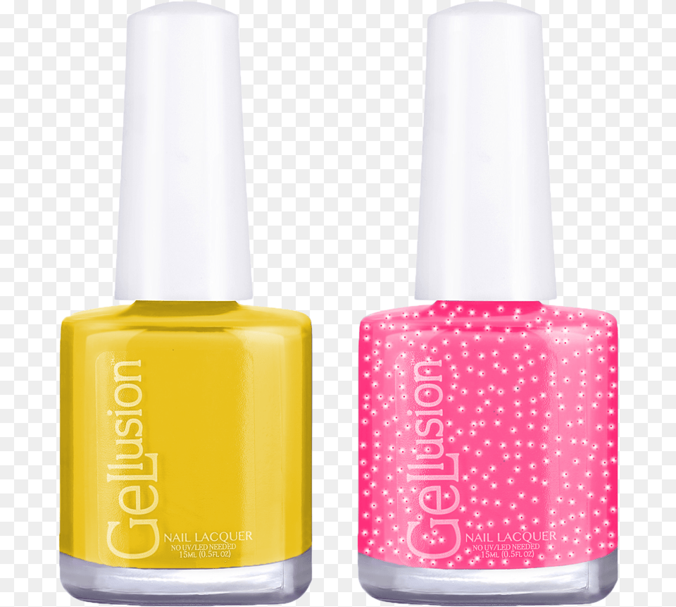 Shine Bright Gellusion Nail Polish June, Cosmetics, Nail Polish, Bottle, Perfume Free Transparent Png