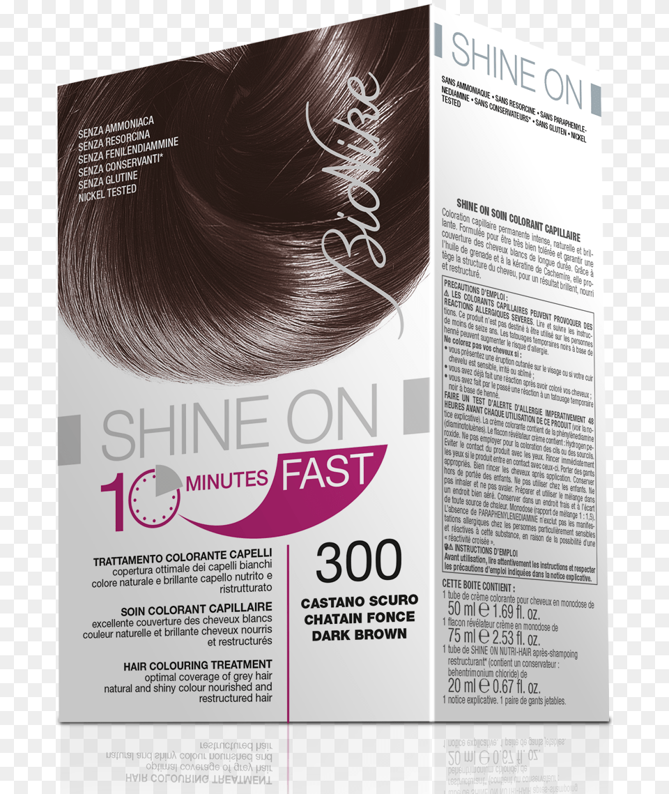 Shine On Hair Dye, Advertisement, Poster, Adult, Female Free Png Download