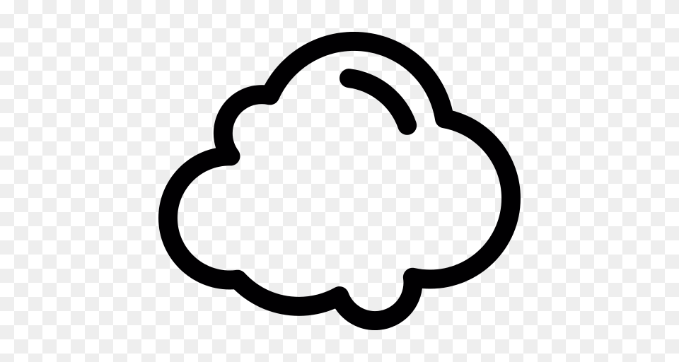 Shine White Cloud Icon, Lighting, Silhouette Free Png Download