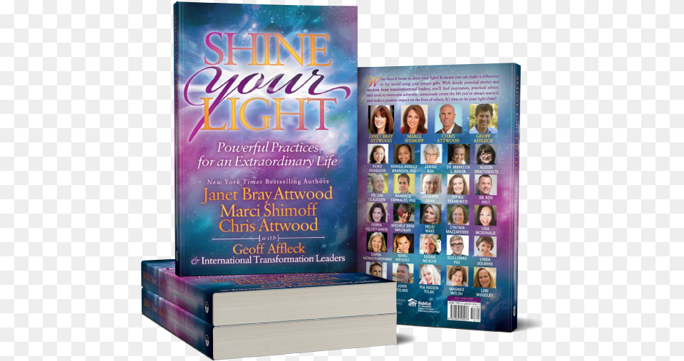 Shine Your Light Powerful Practices For An Extraordinary Flyer, Book, Publication, Person, Advertisement Free Transparent Png