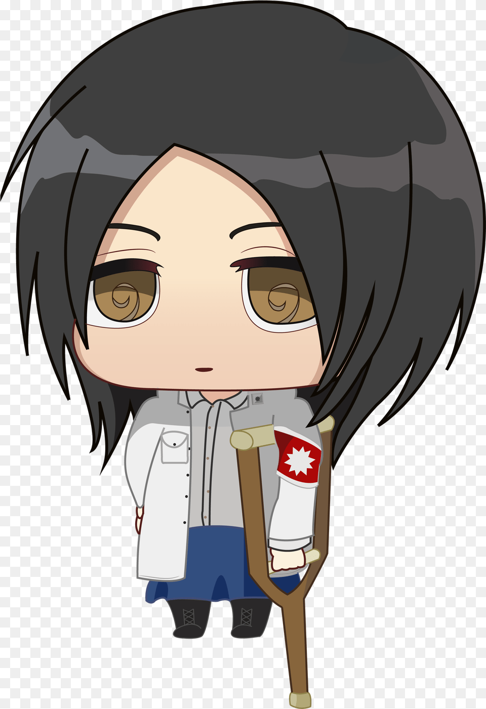 Shingeki No Kyojin Pieck Chibi, Book, Comics, Publication, Person Png