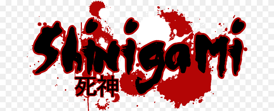 Shinigami Concept Logo By Miss Mustang Shinigami, Art, Graphics, Light, Text Png Image