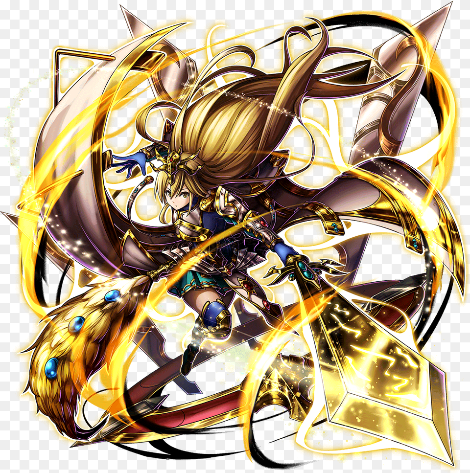 Shining Divine Warrior Platina Full Art Grand Summoner Shining Divine Warrior Platina, Graphics, Invertebrate, Wasp, Insect Free Transparent Png