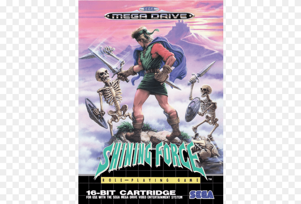 Shining Force 1 Sega, Adult, Book, Comics, Male Png Image