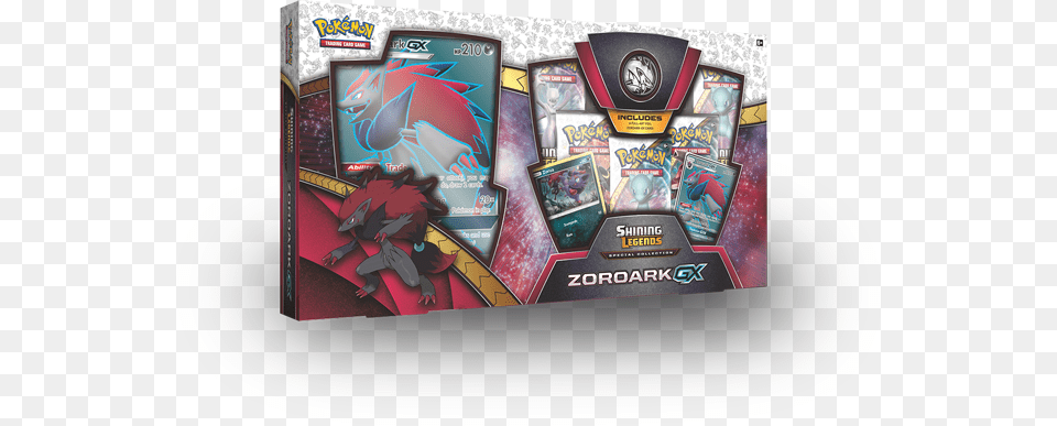 Shining Legends Special Collection Ltnobrgtzoroark Gxlt Shining Legends Special Collection Zoroark Gx, Arcade Game Machine, Game Png Image