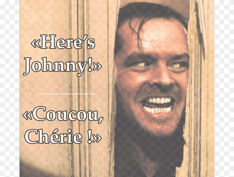 Shining Movie Poster Jack Nicholson Kubrick, Teeth, Portrait, Body Part, Face Free Png