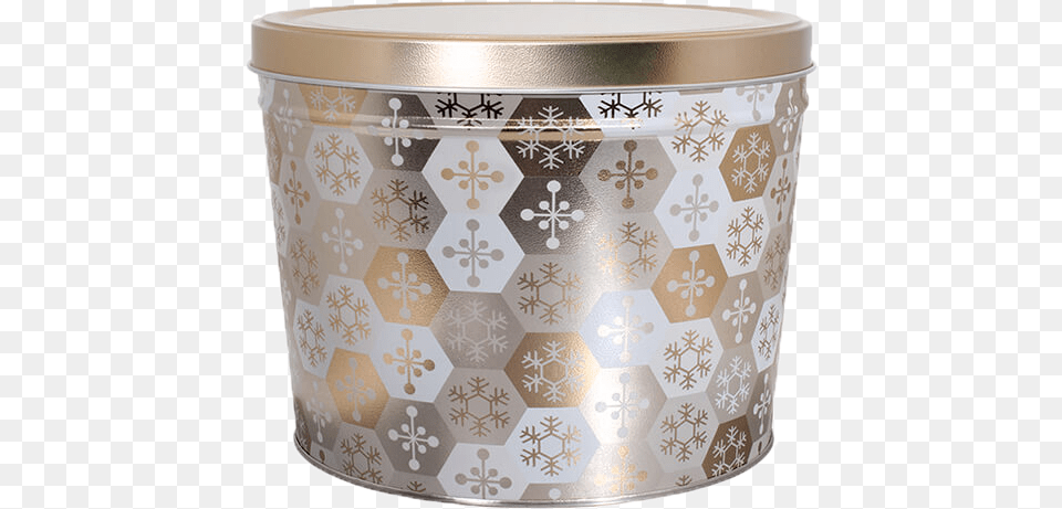 Shining Snowflakes Edited Ceramic, Jar, Tin Free Png