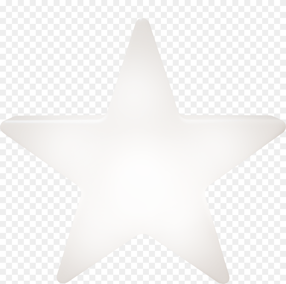Shining Star Led 80 Cm Star Icon White, Star Symbol, Symbol, Cross Free Png Download