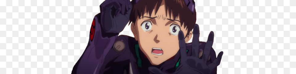 Shinji Ikari A Childhood Hero Neon Genesis Evangelion Shinji Anime, Baby, Person, Face Free Transparent Png