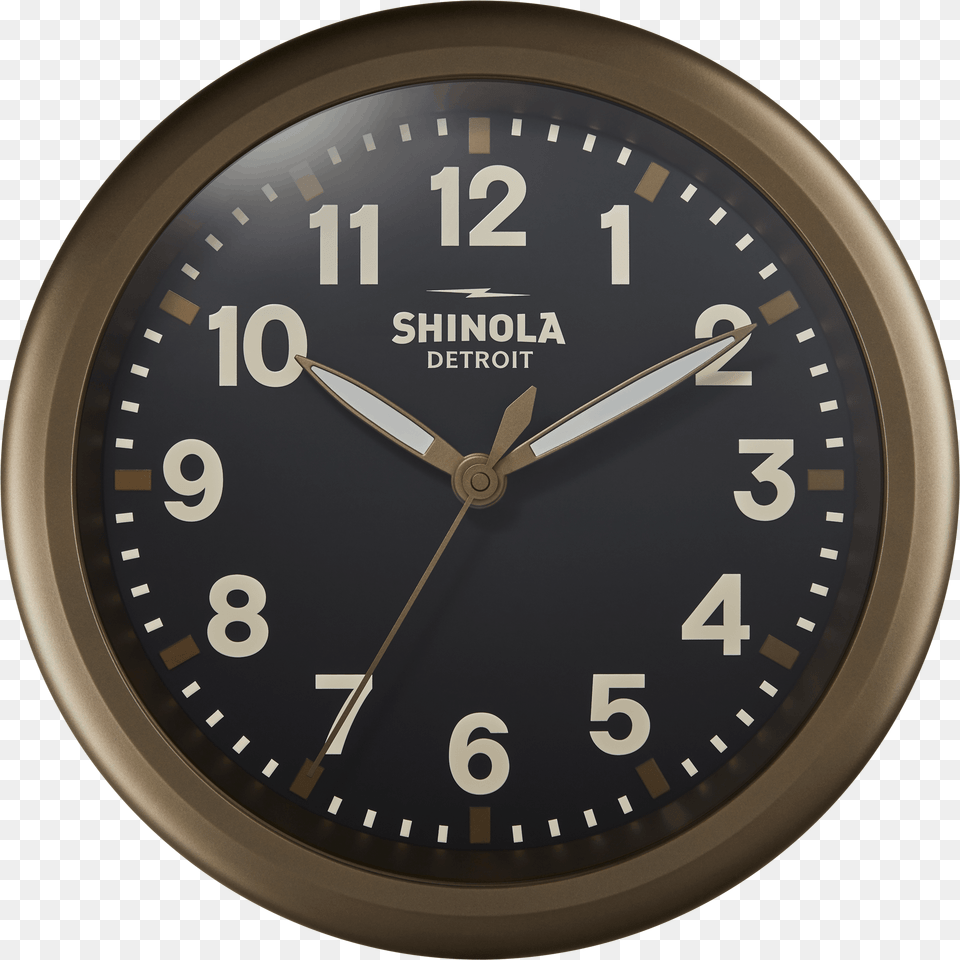 Shinola 47mm Runwell Chronograph Men39s Watch Bluecognac, Clock, Analog Clock, Wall Clock, Wristwatch Png