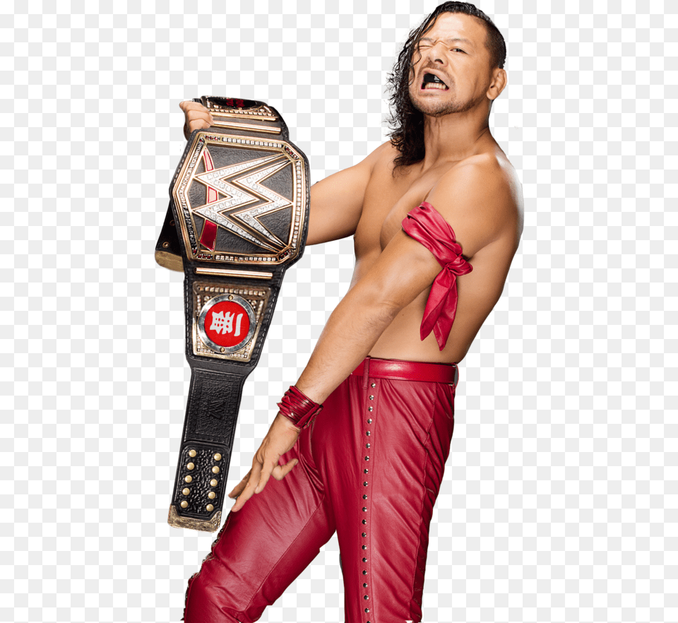 Shinsuke Nakamura With Transparent Background, Adult, Woman, Person, Glove Free Png Download