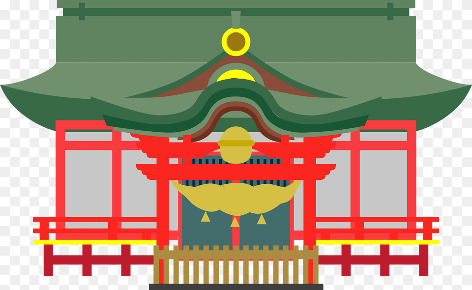 Shinto Shrine Clipart, Architecture, Building, Temple, Gate Free Png