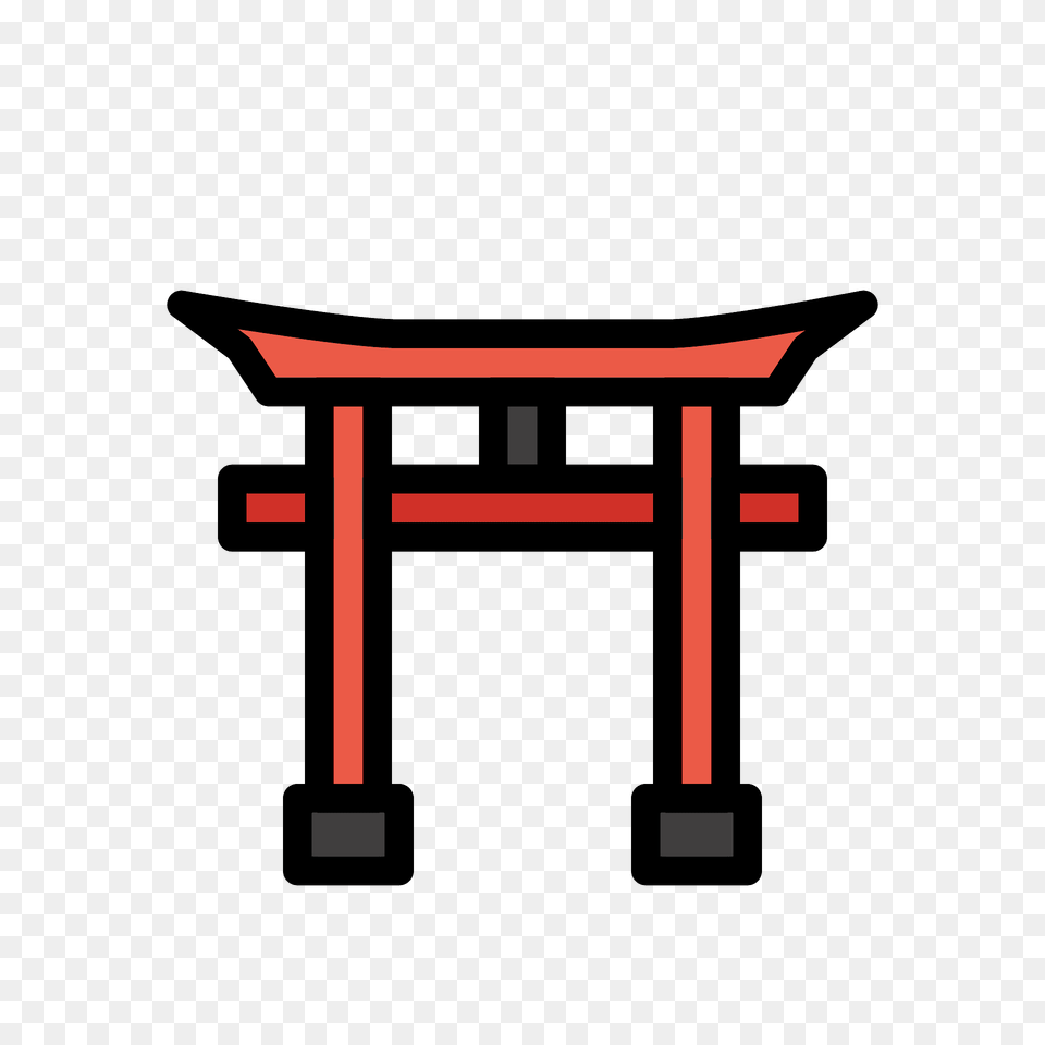 Shinto Shrine Emoji Clipart, Gate, Torii Free Png